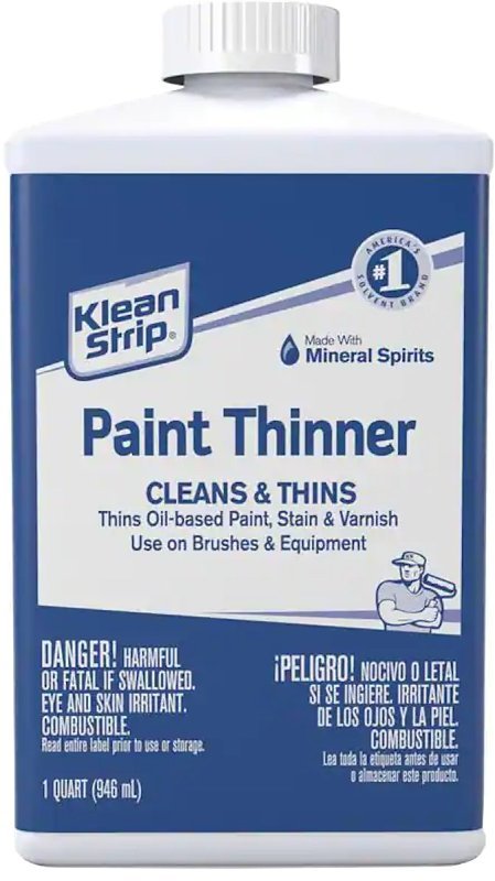 [2510659] THINNER PAINT PLASTIC CAN QT  