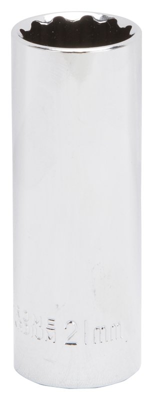 SOCKET DEEP 21MMX12PT 1/2DR   