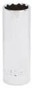 SOCKET DEEP 21MMX12PT 1/2DR   