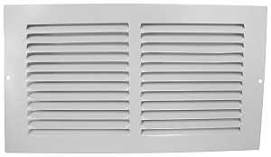 GRILLE BASEBOARD WHT 12X6IN   