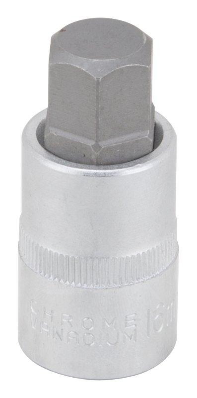 SOCKET HEX BIT 16MM 1/2DR MET 