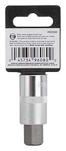 SOCKET HEX BIT 14MM 1/2DR MET 