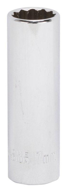 SOCKET DEEP 17MMX12PT 1/2DR   