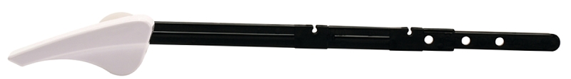 TOILET FLUSH LEVER WHITE      