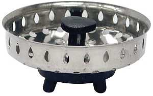 STRAINER BASKET 3/4IN CHROME  
