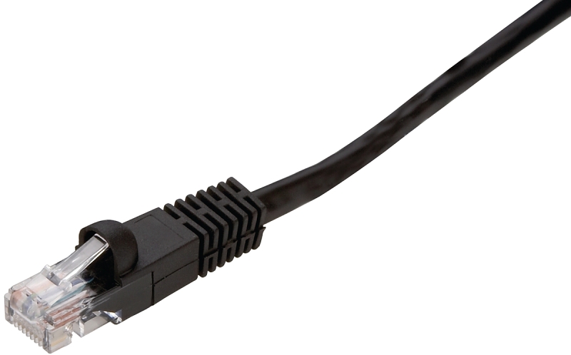 CAT5E NETWORK CABLE 7FT BLK   
