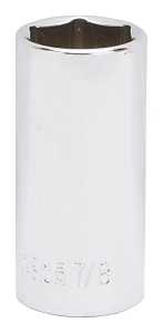 SOCKET DEEP 7/8INX6PT 3/8DR   