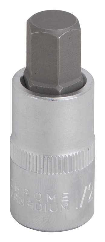 SOCKET HEX BIT 1/2IN 1/2DR SAE