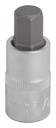 SOCKET HEX BIT 1/2IN 1/2DR SAE