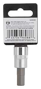 SOCKET HEX BIT 3/8IN 3/8DR SAE