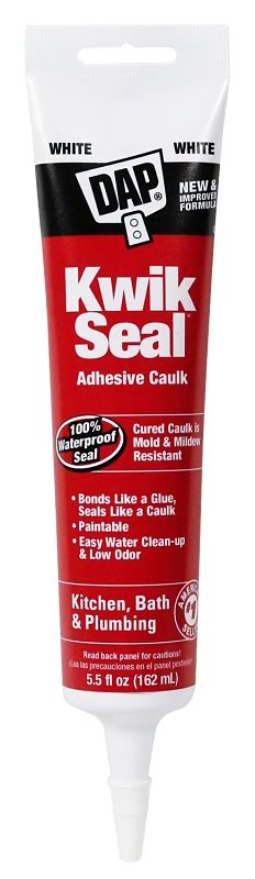 [8369894] CAULK ADH TUB TILE WHITE 5.5OZ