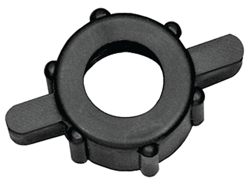 NUT SWIVEL WING POLY 11/16F UN