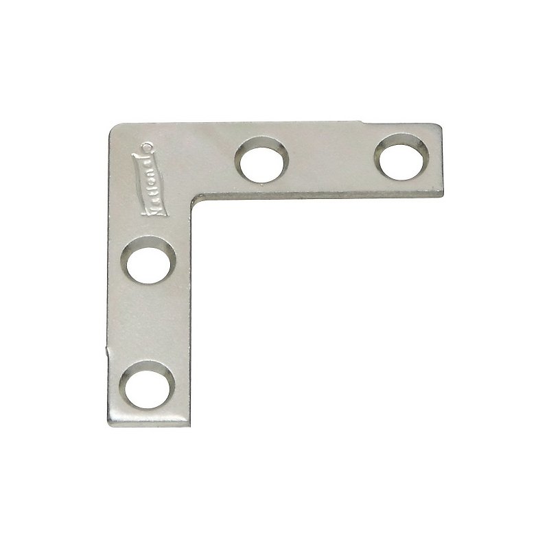 BRACE CORNR ZN PLT 1-1/2X3/8IN