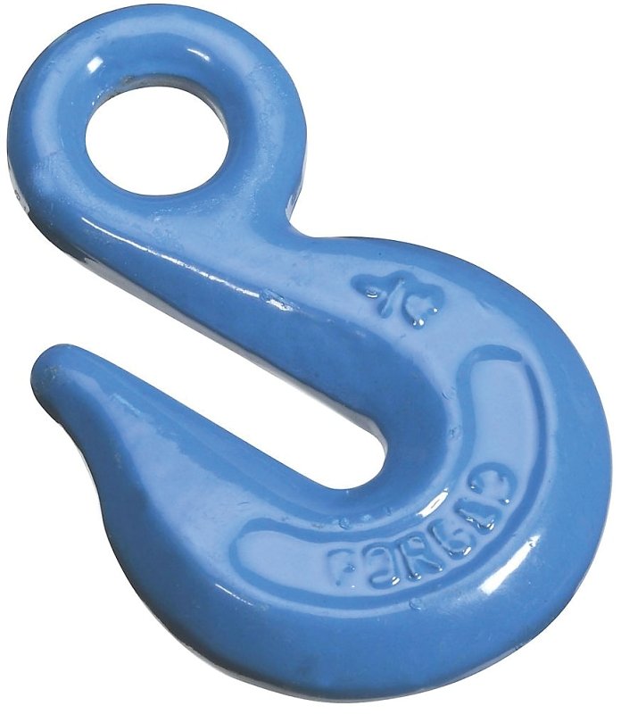 [7158900] HOOK CHAIN BLUE 1/4IN         
