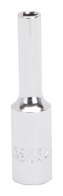 SOCKET DEEP 4MMX6PT 1/4DRIVE  