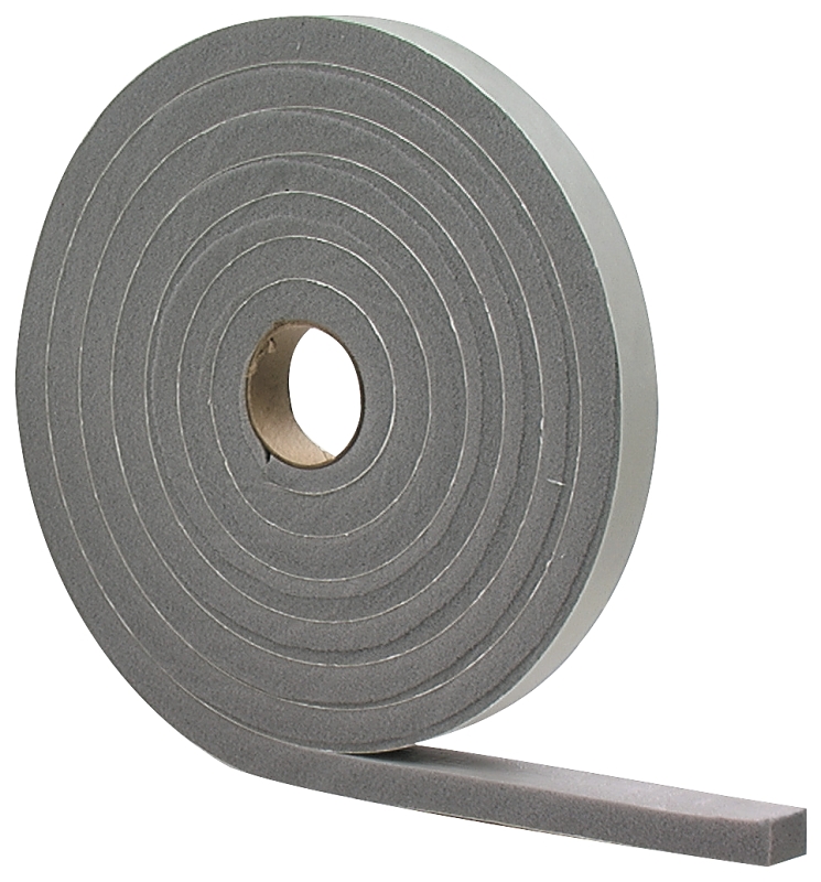 WEATHERSTRIP TAPE HD10 FT GRAY