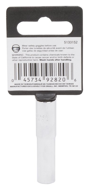 SOCKET DEEP 7MMX6PT 1/4DRIVE  