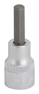 SOCKET HEX BIT 1/4IN 3/8DR SAE