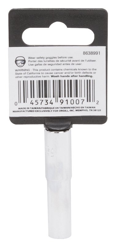 SOCKET DEEP 9/32IN X 6PT 1/4DR