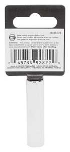 SOCKET DEEP 9MMX6PT 1/4DRIVE  