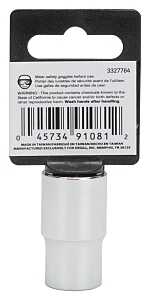 SOCKET STD 1/2INX12PT 1/2DR   