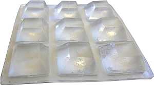 BUMPERS VINYL CLEAR 1/2IN     