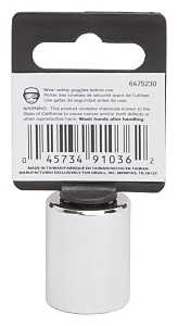 SOCKET STD 11/16INX6PT 3/8DR  