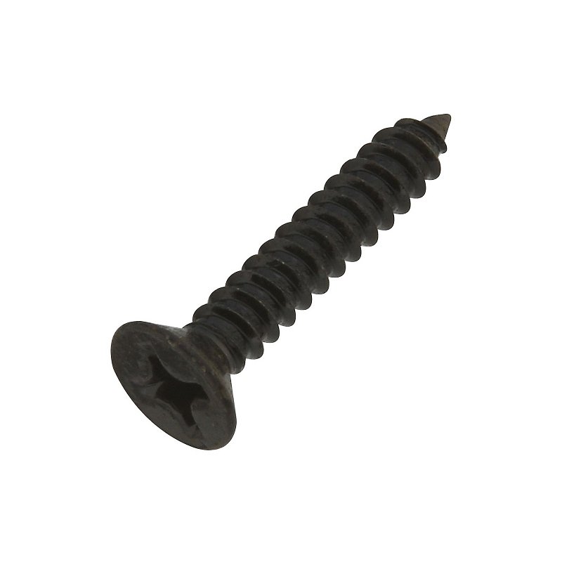 [7162944] SCREW WOOD BLACK NO12X1-1/4IN 