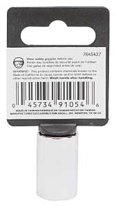 SOCKET STD 13MMX6PT 3/8DR     