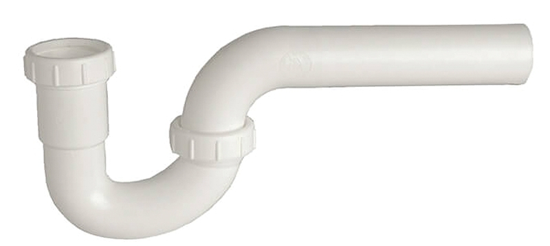 P-TRAP SLIP JOINT 1-1/2IN WHT 
