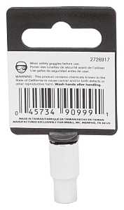 SOCKET STD 1/4INX6PT 1/4DR    