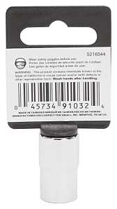 SOCKET STD 7/16INX6PT 3/8DR   