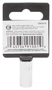 SOCKET STD 5/16INX6PT 1/4DR   