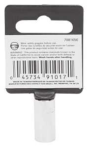 SOCKET STD 8MM X 6PT 1/4DR    