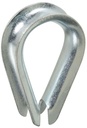 THIMBLE WIRE CBL ZN PLT 1/2IN 