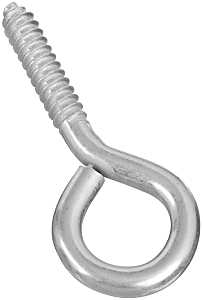 EYE SCREW STL LG 3-7/8IN ZINC 