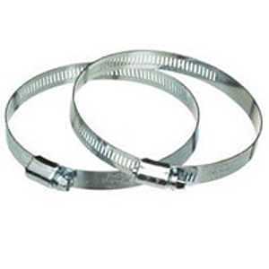 CLAMP WORM GEAR HD GALV 4IN   