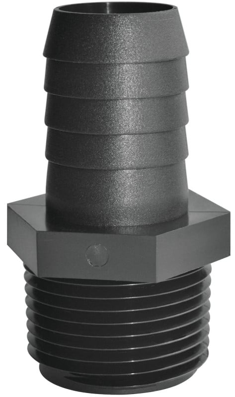 ELBOW POLY 3/4 MPTX1/2 BARB   