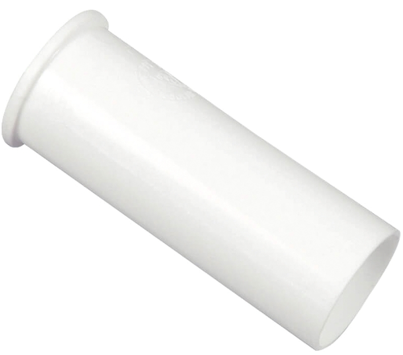 TAILPIECE FLANGE 1-1/2ODX4 WHT