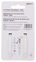 ADAPTER TAP PLSTC MALE 3/4IN  
