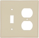 WALL PLATE 1DPLX 1TGL 2GNG IVY