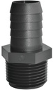 ADAPTER POLY 1/4 MPTX3/8 BARB 