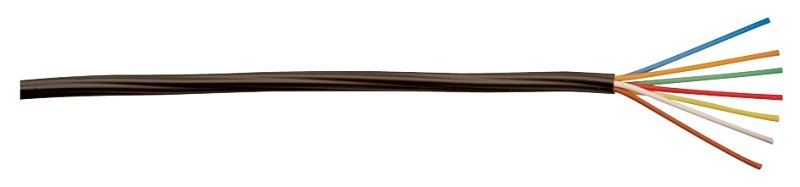 [3046679] CABLE THERMOSTAT18/7 250FT BRN