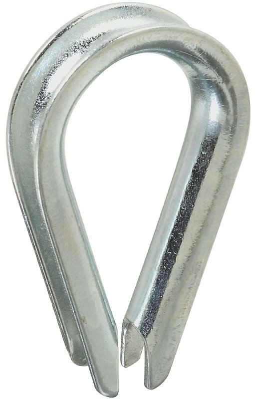 [7158751] THIMBLE WIRE CBL ZN PLT 3/16IN