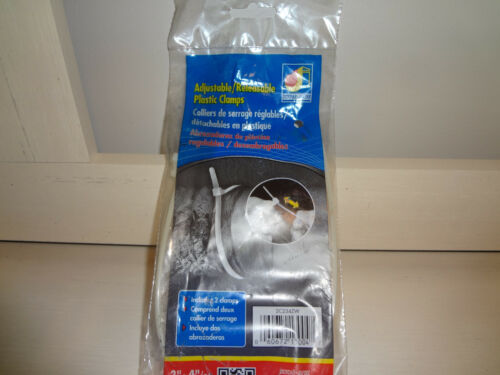 CLAMP TUBE ADJ PLASTIC 3-4IN  