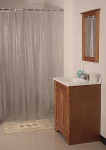SHOWER CURTAIN VNYL FRST 70X72