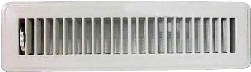 REGISTER FLOOR 2X12IN WHT     