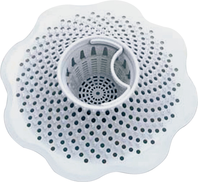 STRAINER BATH HAIR CATCHER    