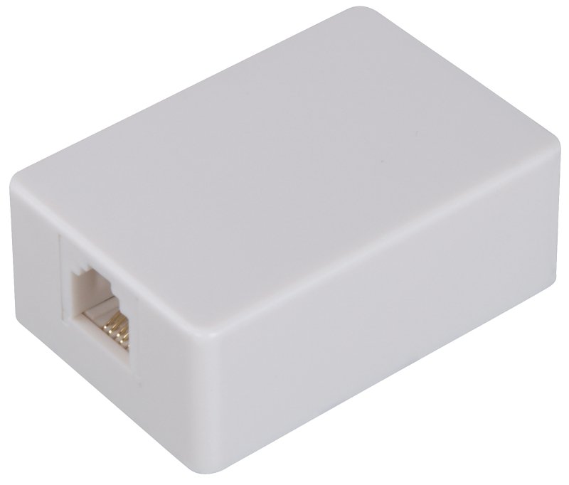 [6315998] WALL JACK MODLR PHONE SURF WHT