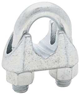 CLAMP CABLE ZINC PLATED 5/8IN 